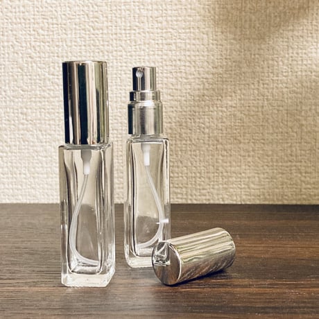 スクエアガラスアトマイザー (size 3) 8ml 2個セット