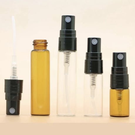 2ml アンバーガラスアトマイザー　10個セット