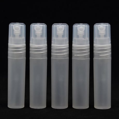 5ml / 10ml スクリュー式ポリプロピレンアトマイザー10個セット
