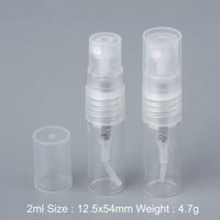 2mlスリムガラスアトマイザー（キャップ付）10個セット