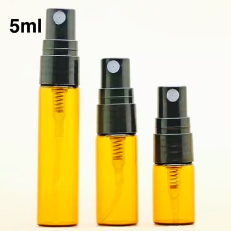 5ml アンバーガラスアトマイザー　10個セット