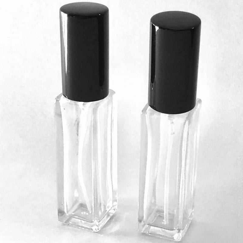 スクエアガラスアトマイザー (size 3) 8ml 2個セット | LPT direct