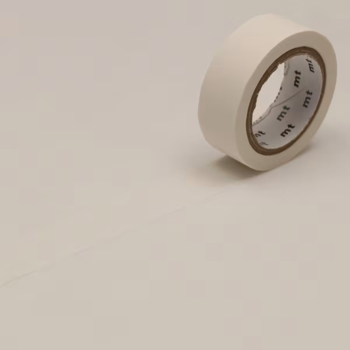 カモ井加工紙】マスキングテープ mt 1P マットホワイト 15mm x 7M（個