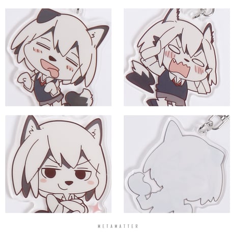 【Yagi】Husky girl（Key chain fob）