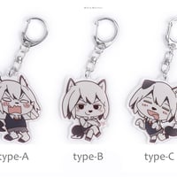 【Yagi】Husky girl（Key chain fob）