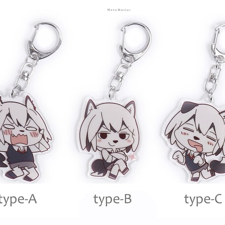 【Yagi】Husky girl（Key chain fob）