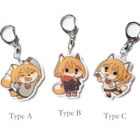 【Yagi】Fox girl（Key chain fob）
