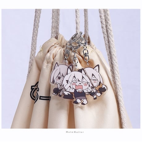 【Yagi】Husky girl（Key chain fob）
