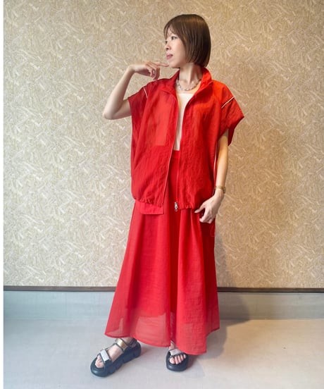 FOSI. ★ sheer nylon vest