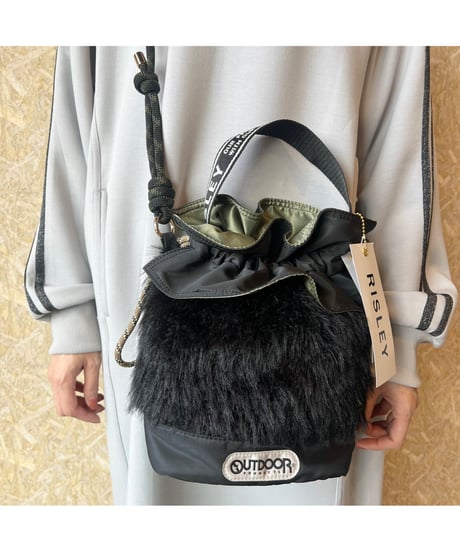RISLEY　リズレー Bucket fur bag RISLEY ☆ bucket fur bag | BASTET