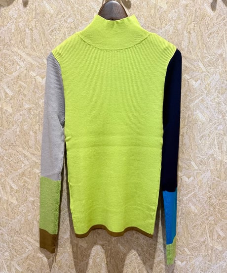 RISLEY ★ bi-color 2way knit