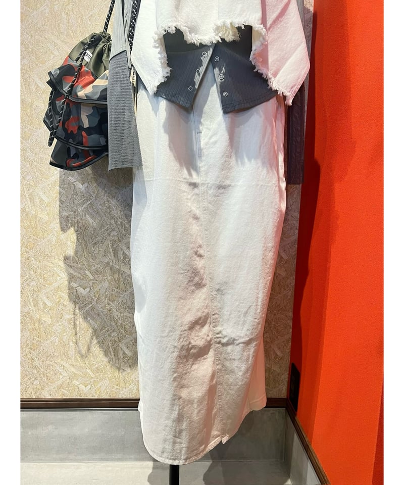 CHIGNON fleecelining docking skirt