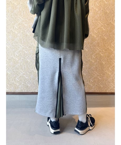 RISLEY ★ bi-color zip skirt