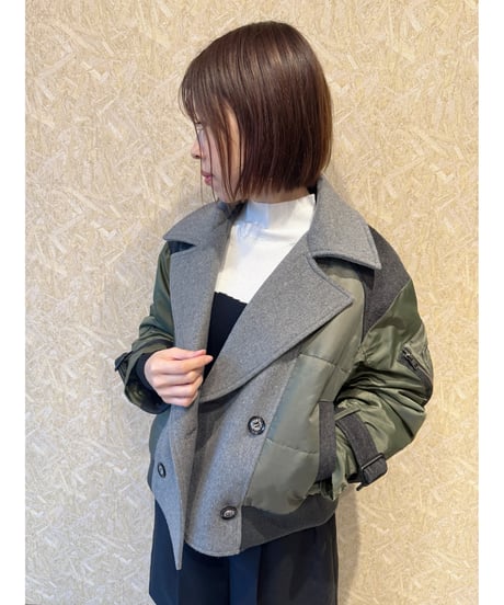 RISLEY ★ quilted short coat