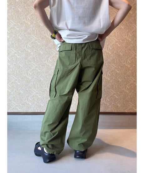 Le Melange ★ cotton twill cargo pants