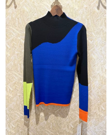 RISLEY ★ bi-color 2way knit