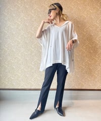 CHIGNON ★ sheer mesh poncho