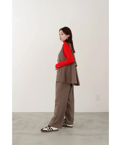 mink chair ★ back flare gilet