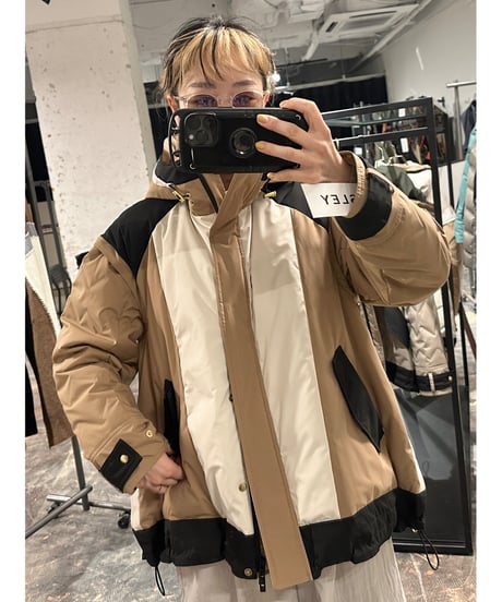 RISLEY ★ bi-color down mountain parker