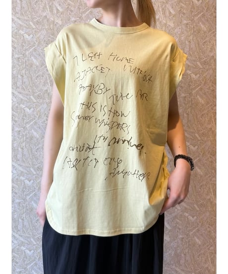 CHIGNON ★ rough sketch print T-shirt