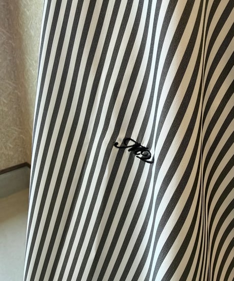 MARGAUX VINTAGE ★ over slit stripe shirt