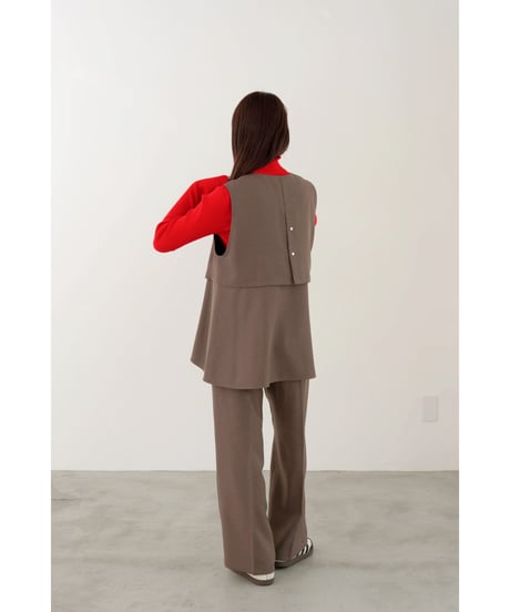 mink chair ★ back flare gilet