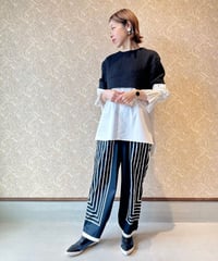 CHIGNON ☆ paint wide pants | BASTET