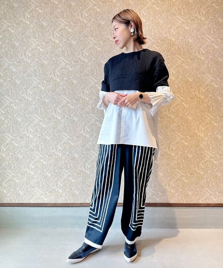 CHIGNON ★ panel print pants