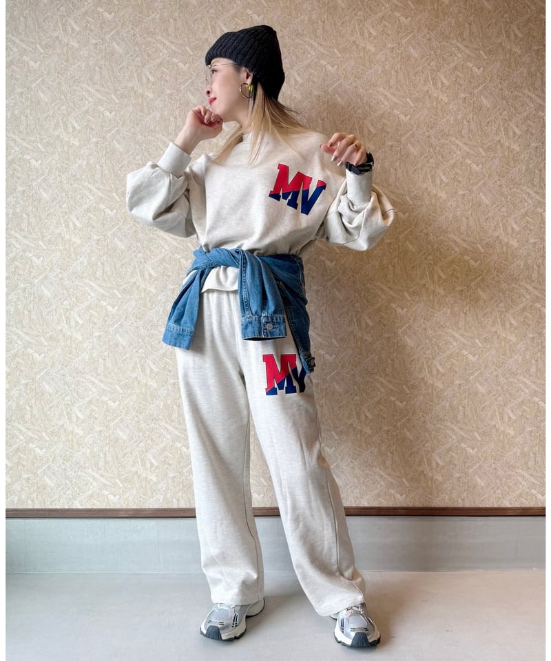 MARGAUX VINTAGE ☆ logo sweat pants | BASTET