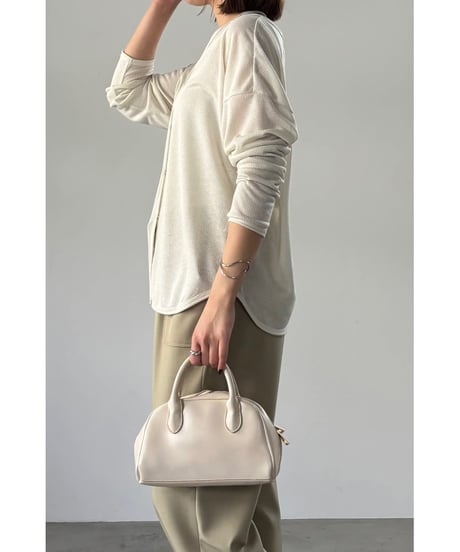 FOSI. ★ halter neck sheer cardigan
