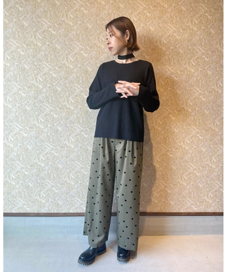 CHIGNON ★ 2way choker knit poncho