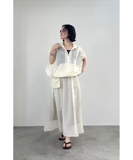 FOSI. ★ sheer nylon vest