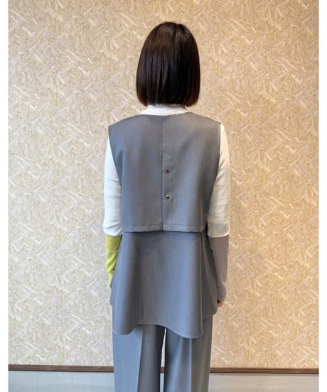 mink chair ★ back flare gilet
