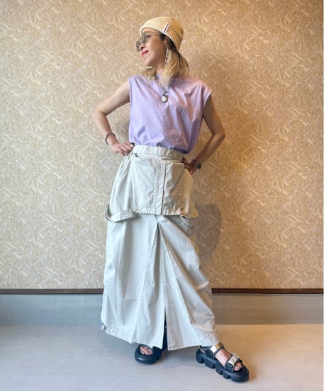 VIOLETTE ★ deck overall skirt
