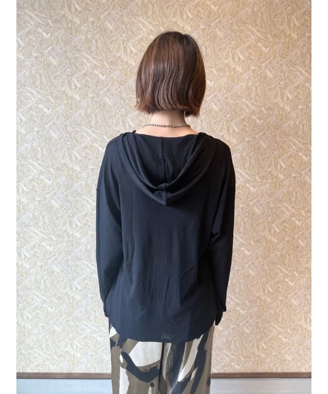 CHIGNON ★ sheer hoodie poncho