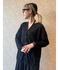FOSI. ★ halter neck sheer cardigan