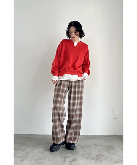 FOSI. ★ slit neck pullover