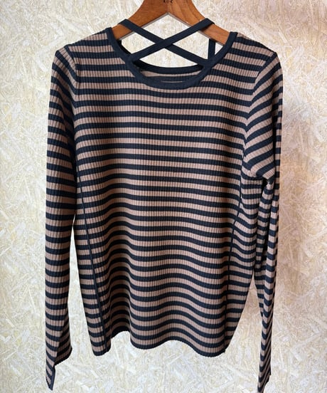 CHIGNON ★ 2way choker knit poncho