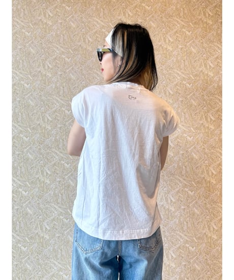 JUDDY CORN ★ side panel T-shirt