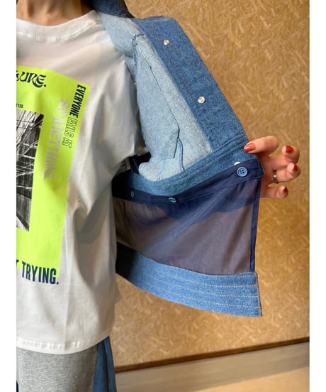 MARECHAL TERRE ★ 2way denim jacket
