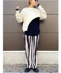 CHIGNON ★ original stripe print pants