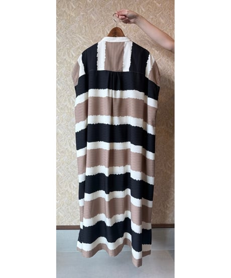 CHIGNON ★ oriental border shirt one-piece