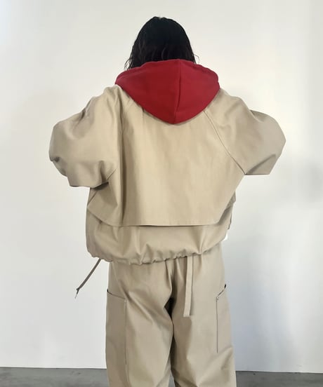 FOSI. ★ short trench  jacket
