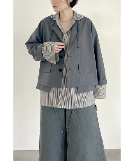 FOSI. ★ pocket design short jacket