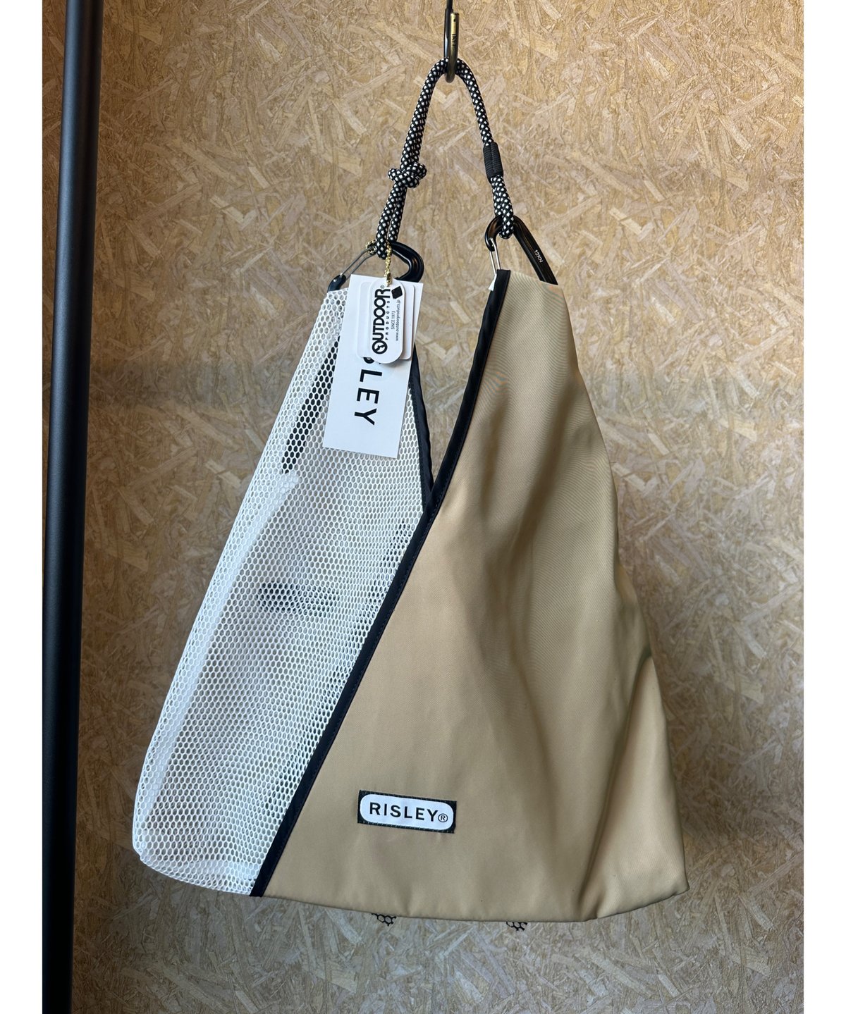 RISLEY リズレー Triangle fur bag RISLEY x OUTDOOR 】 リズレー リズレイ アウトドア コラボ