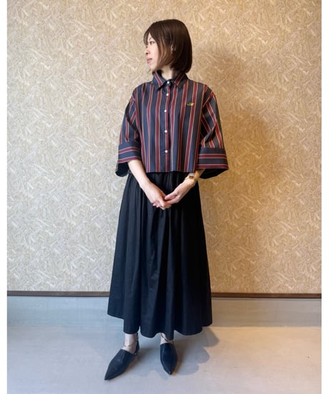 MARGAUX VINTAGE ★ regimen stripe blouse