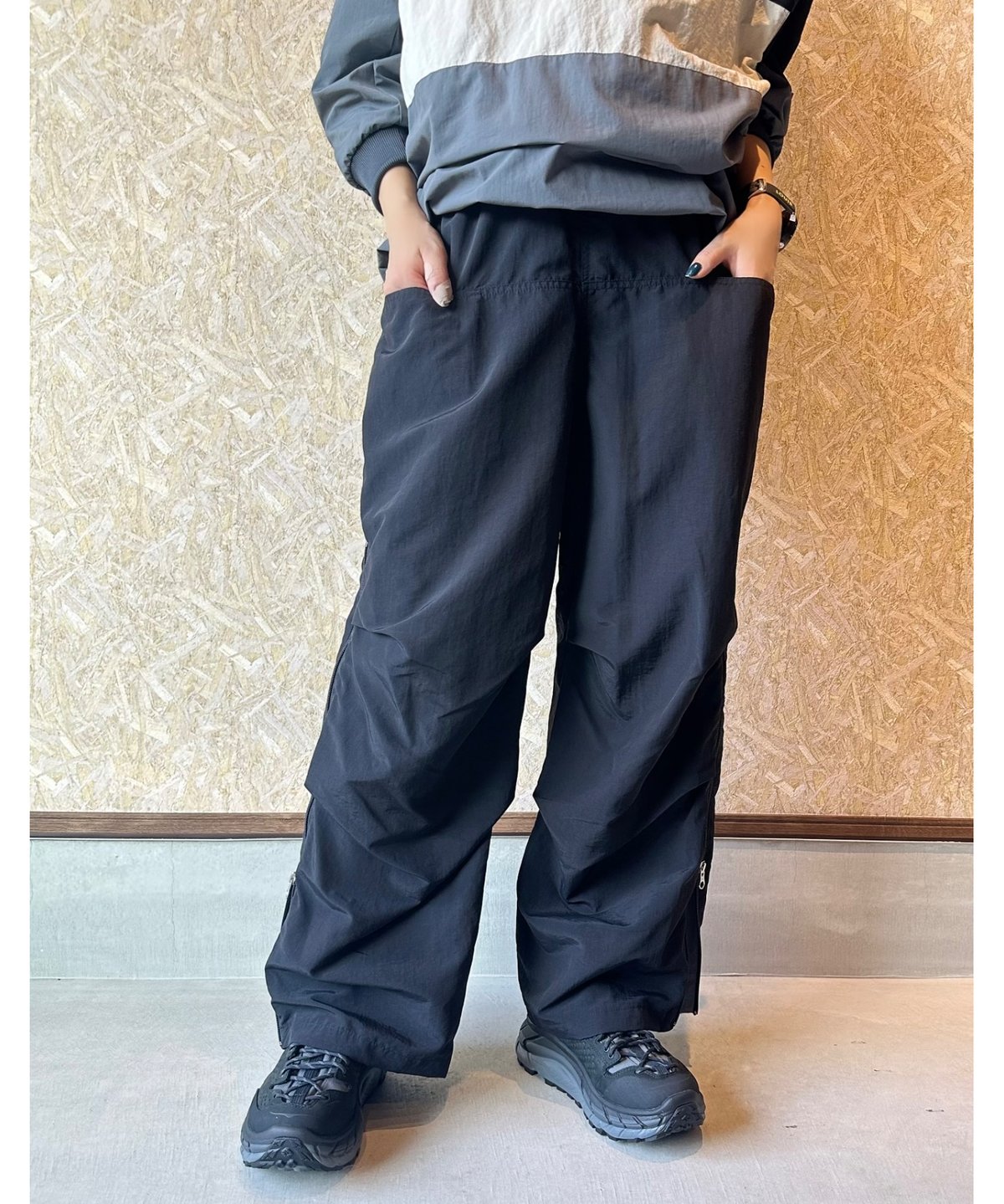 FOSI. ☆ nylon parachute pants | BASTET