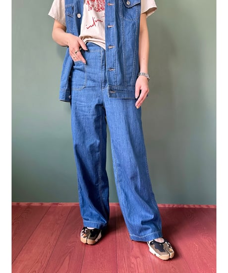 Le Melange ★ denim sailor pants
