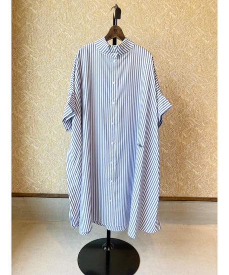 MARGAUX VINTAGE ★ over slit stripe shirt
