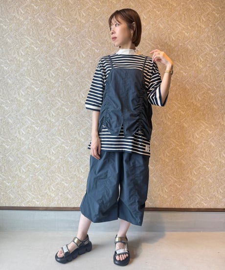 FOSI. ★ shirring nylon camisole